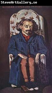 Paul Cezanne Portrait of the Painter,Achille Emperaire